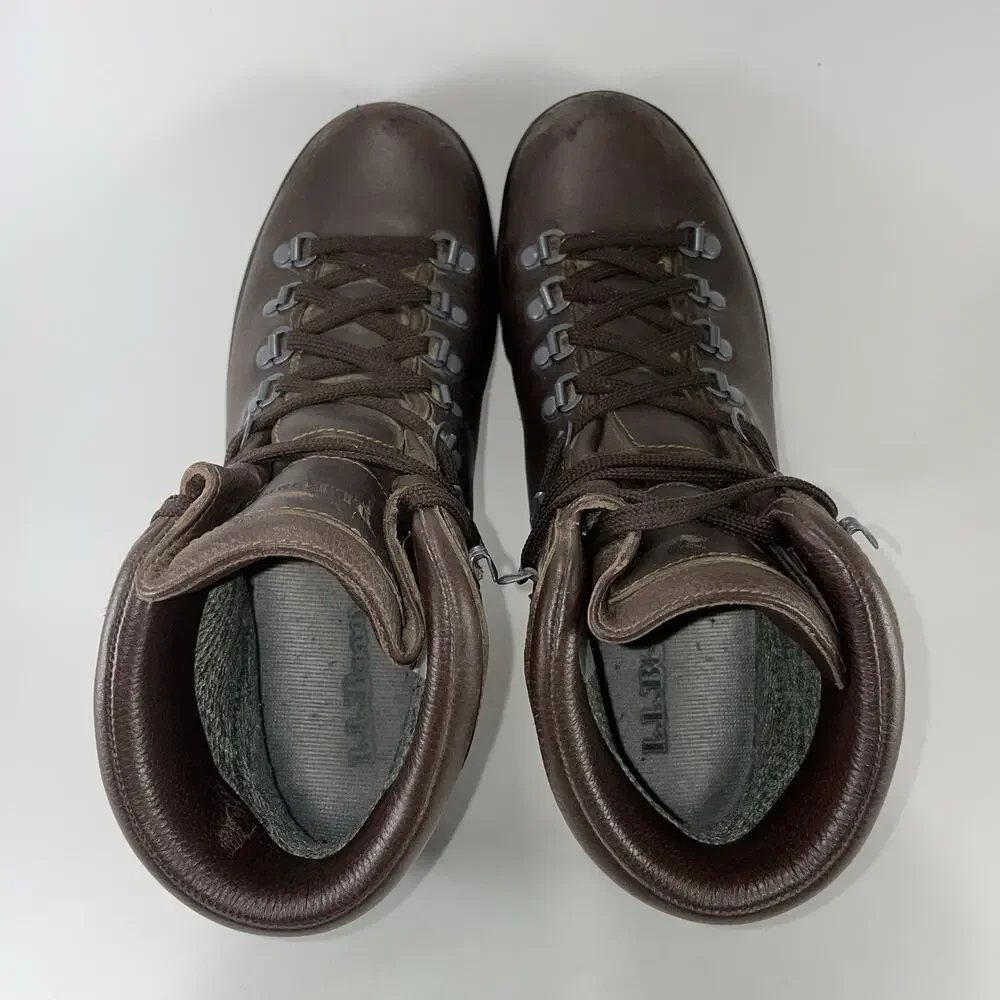 LL Bean Cresta GORE-TEX Boots Womens Size 9.5 Brown Leather Waterproof Hiking